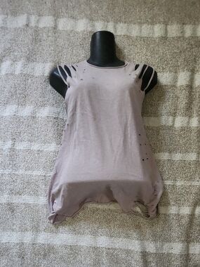 The Laundry Room Distressed Dusty Pink Tank Top